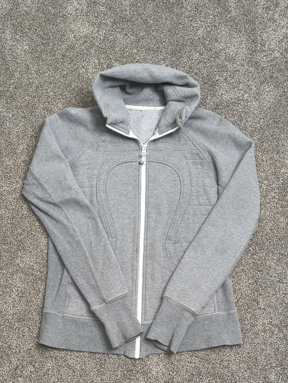 Lululemon Gray Calm And Cozy Jacket